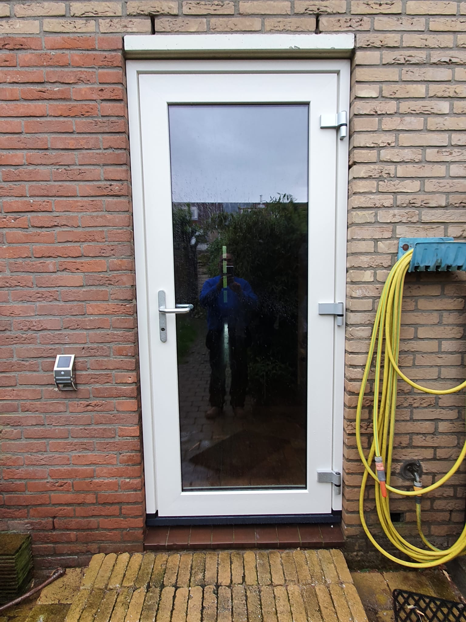 klif mooi hervorming Nieuwe kunststof achterdeur in Almere — Flevo Kozijnenfabriek